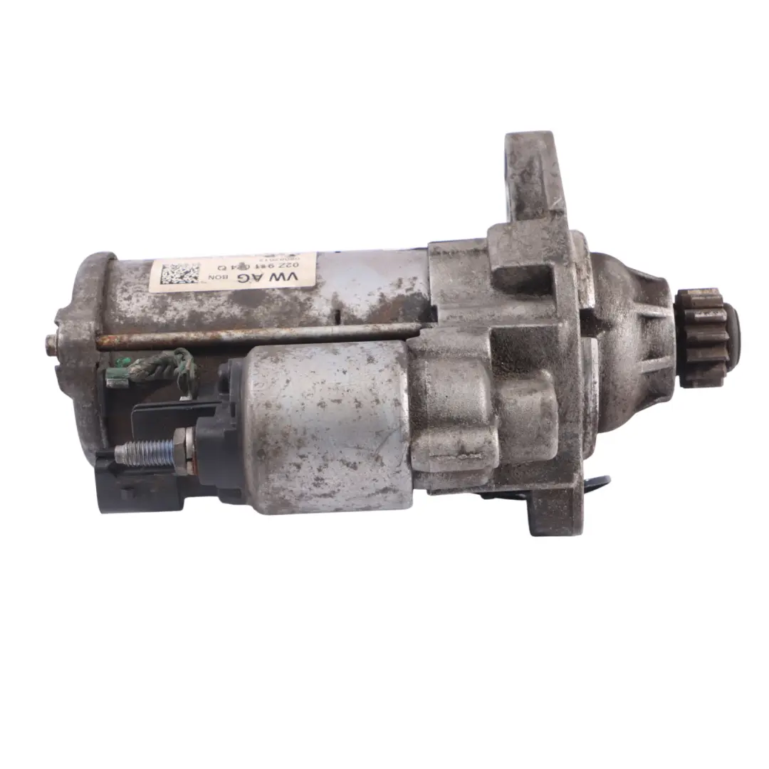 Audi A3 8V 2.0 TDI Quattro Starter Motor Engine Diesel Bosch - SKU 02Z911024Q - Part number 02Z911024Q