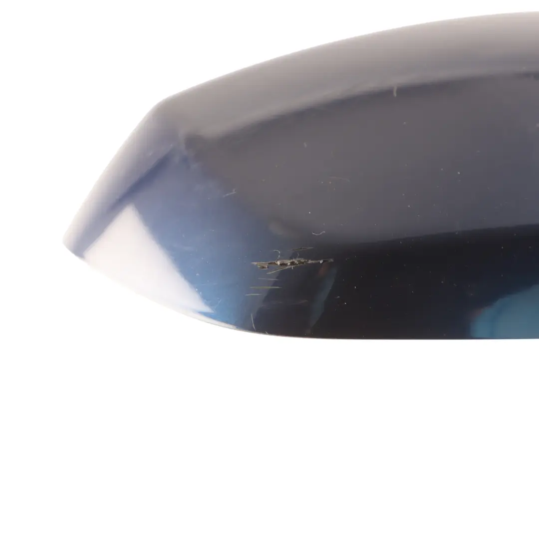 Wing Mirror Cover BMW E60 E61 Left N/S Cap Casing Housing Deep Sea Blue - A76 to with Part number 0300238 Wing Mirror Cover BMW E60 E61 Left N/S Cap Casing Housing Deep Sea Blue - A76 - SKU 0300238-DSB - Part number 0300238