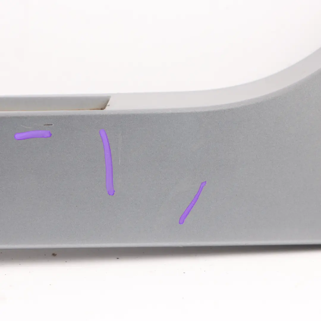 BMW X3 E83 Couvercle Coffre Couvercle hayon Panneau Garniture Gris Argenté - A08 - SKU 0303042-SBG - Numéro de pièce 0303042