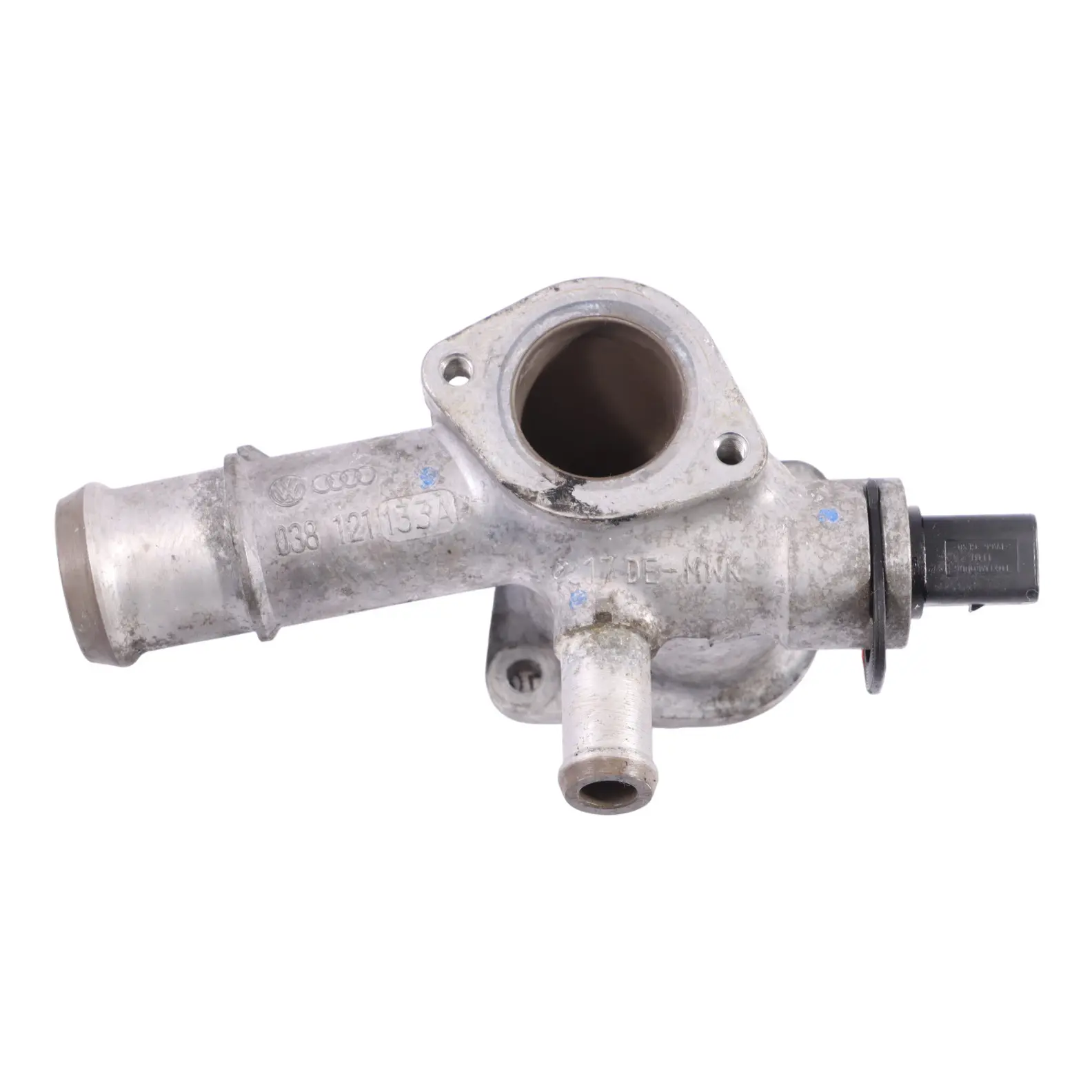 VW New Beetle 1.9 TDI Alloggiamento Termostato Refrigerante Flangia 038121133A