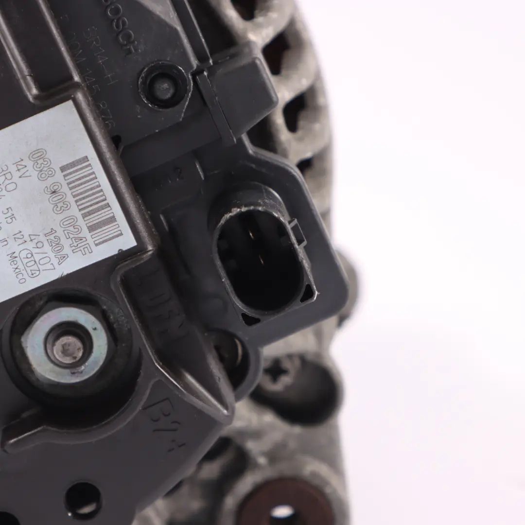 BSW Diesel Alternator Generator to VW Volkswagen New Beetle 1.9 TDI with Part number 038903024F VW Volkswagen New Beetle 1.9 TDI BSW Diesel Alternator Generator - SKU 038903024F - Part number 038903024F