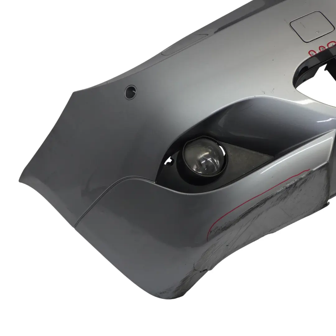 Front Bumper BMW E60 M Sport Trim Panel Silbergrau Silver Grey Metallic - A08 to with Part number 0394346 Front Bumper BMW E60 M Sport Trim Panel Silbergrau Silver Grey Metallic - A08 - SKU 0394346-SBG - Part number 0394346