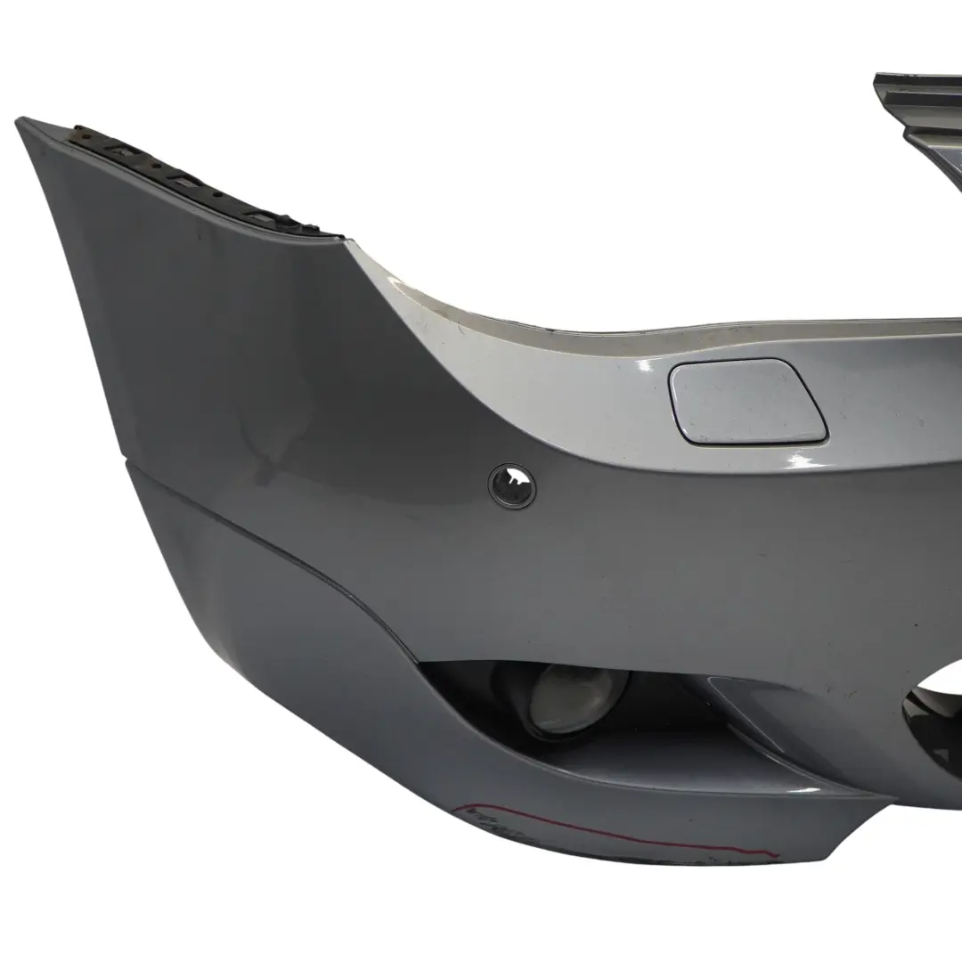 Front Bumper BMW E60 M Sport Trim Panel Silbergrau Silver Grey Metallic - A08 to with Part number 0394346 Front Bumper BMW E60 M Sport Trim Panel Silbergrau Silver Grey Metallic - A08 - SKU 0394346-SBG - Part number 0394346