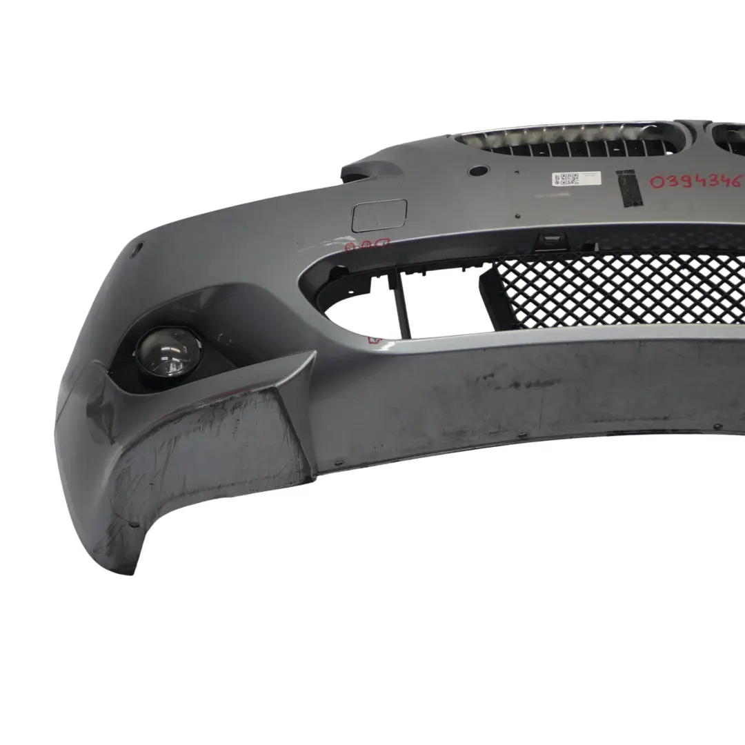 Front Bumper BMW E60 M Sport Trim Panel Silbergrau Silver Grey Metallic - A08 to with Part number 0394346 Front Bumper BMW E60 M Sport Trim Panel Silbergrau Silver Grey Metallic - A08 - SKU 0394346-SBG - Part number 0394346