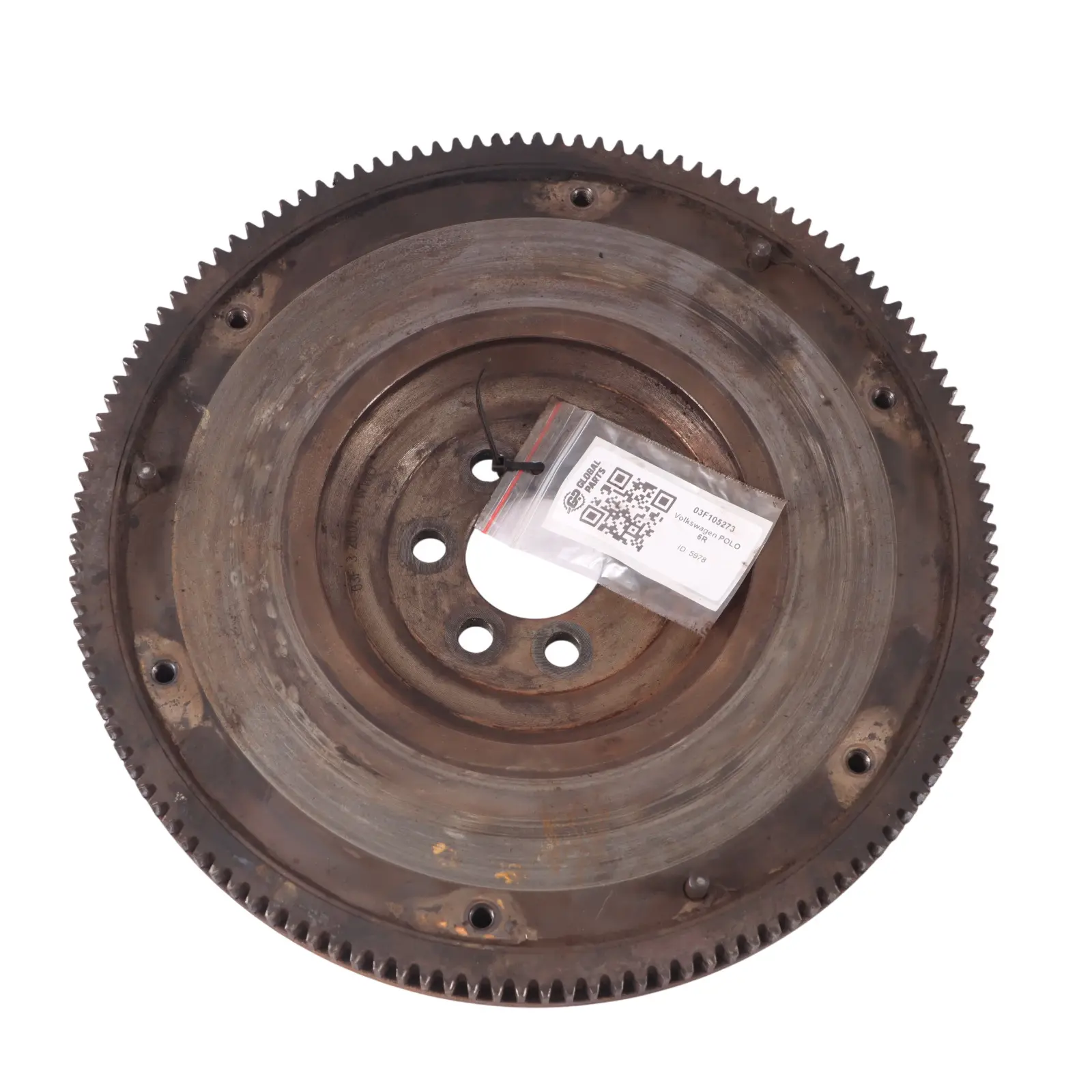 Volkswagen Polo 6R 1.2 TSI Couronne dentée démarreur à essence Manuel 03F105273