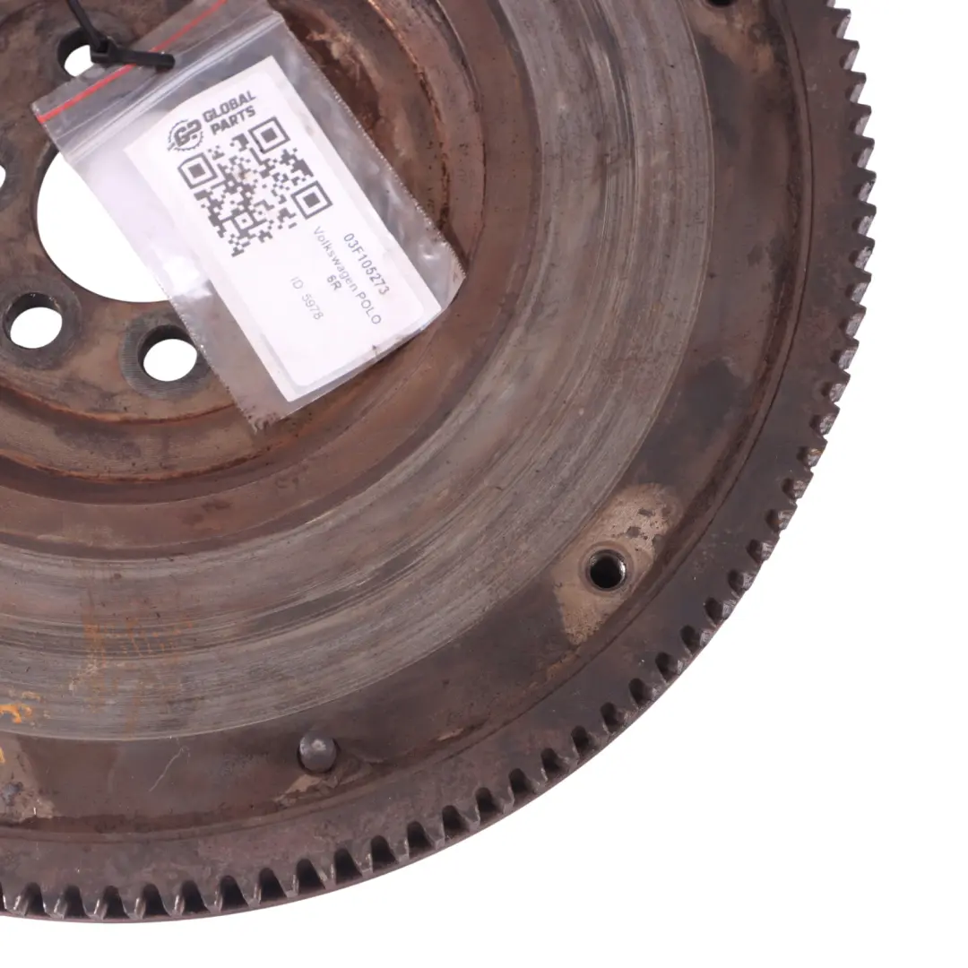 Benzin Schwungrad Anlasserzahnkranz Manuell für Volkswagen Polo 6R 1.2 TSI mit Teilenummer 03F105273 Volkswagen Polo 6R 1.2 TSI Benzin Schwungrad Anlasserzahnkranz Manuell - SKU 03F105273 - Teilenummer 03F105273