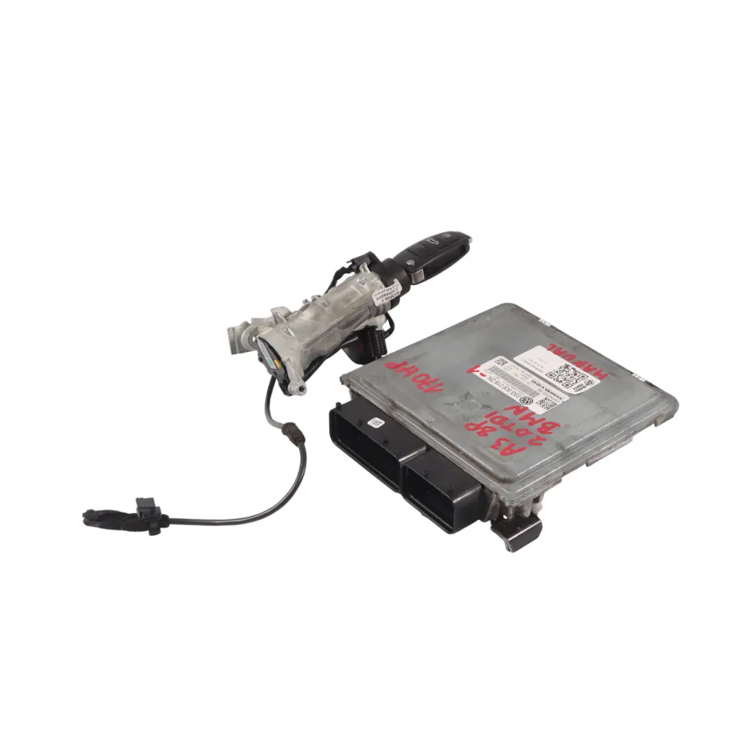 170HP BMN Engine ECU Kit Key + Ignition Manual Audi A3 8P 2.0 TDI - SKU 03G906018DN-1 - Part number 03G906018DN
