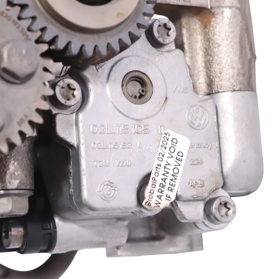 8F Module D'Arbre D'Équilibrage Du Moteur Pompe À Huile Audi A5 - SKU 03L103295G - Numéro de pièce 03L103295G