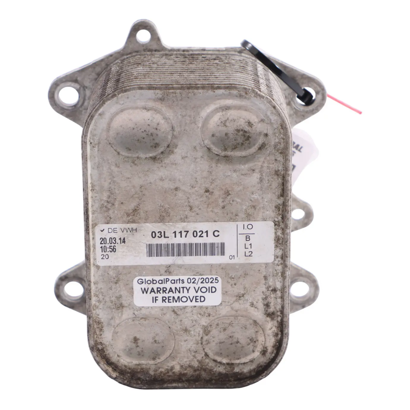 Audi VW Seat Skoda Boîtier Filtre Huile Diesel Refroidisseur D'Huile 03L117021C