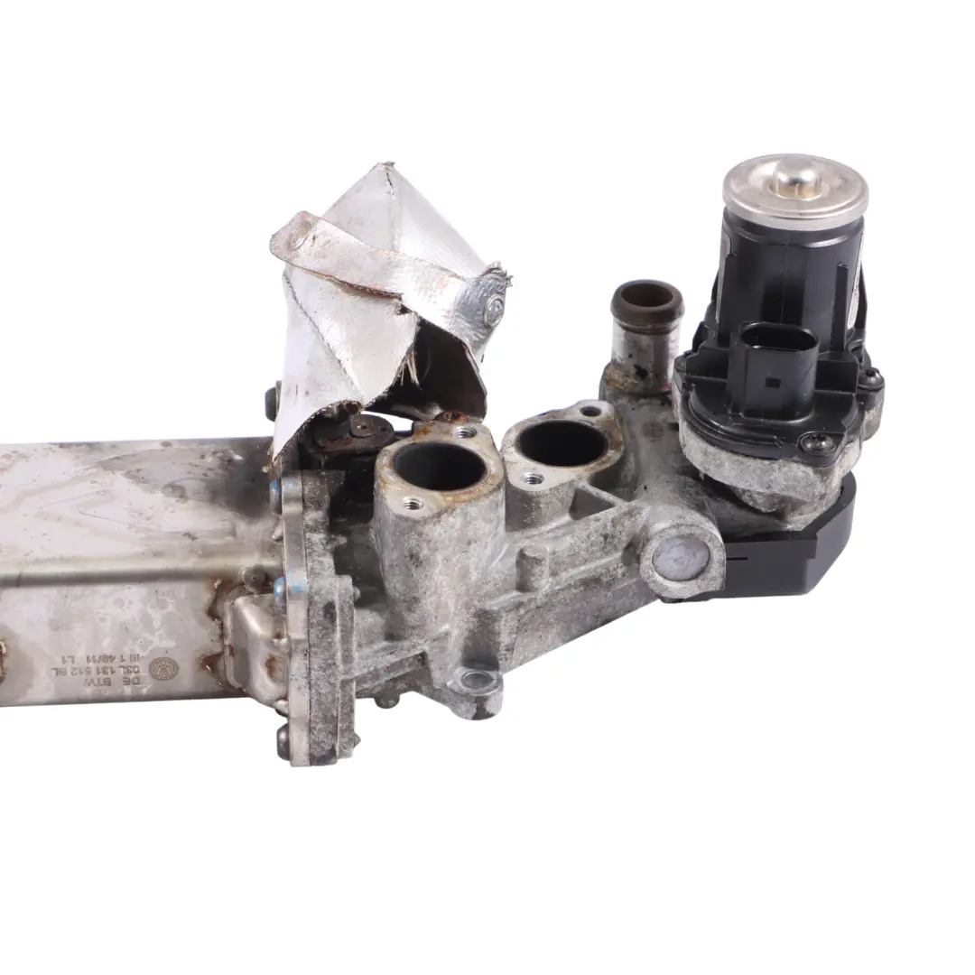 Audi A3 8P 2.0 TDI EGR Valve Diesel Engine Exhaust Cooler - SKU 03L131512CH - Part number 03L131512CH