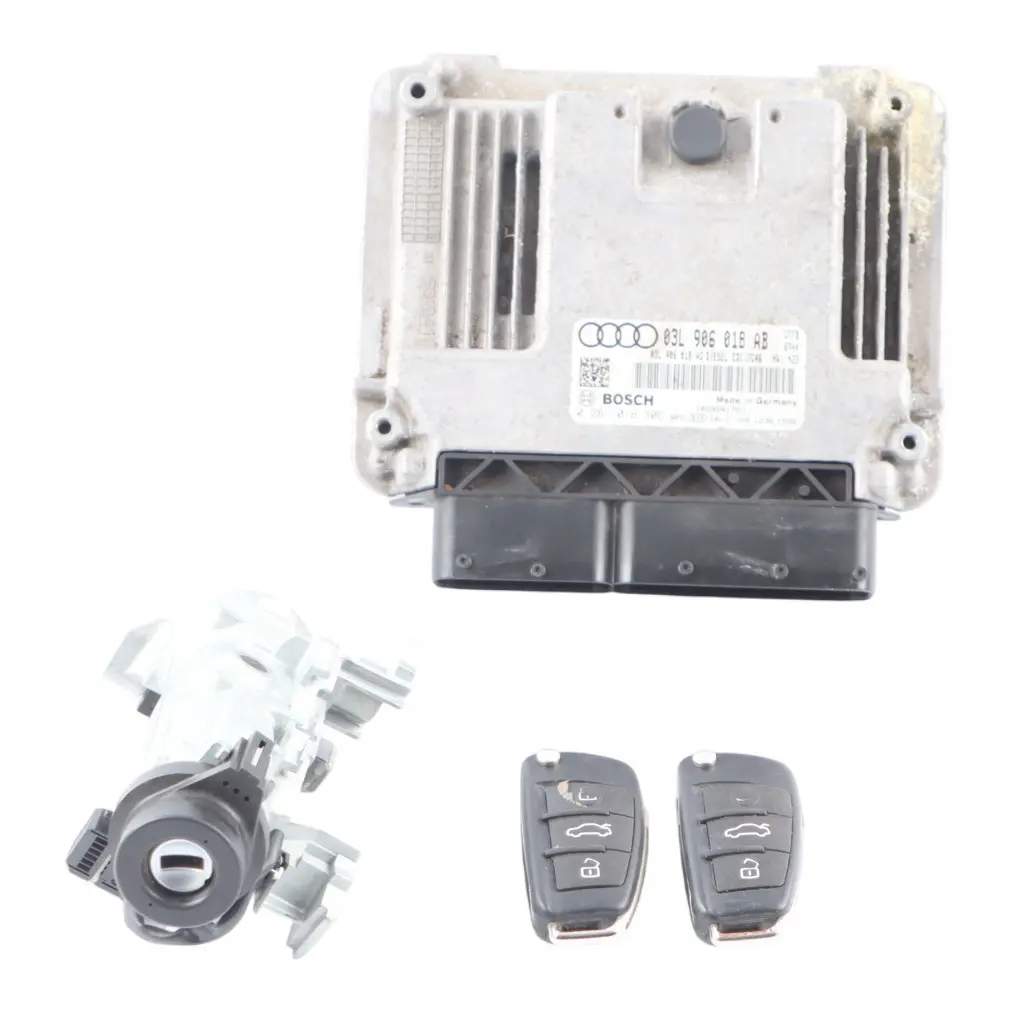 CFFB 2.0 TDI 140HP Diesel Engine ECU Kit Ignition + 2 Key to Audi A3 8P with Part number 03L906018AB Audi A3 8P CFFB 2.0 TDI 140HP Diesel Engine ECU Kit Ignition + 2 Key - SKU 03L906018AB-1 - Part number 03L906018AB