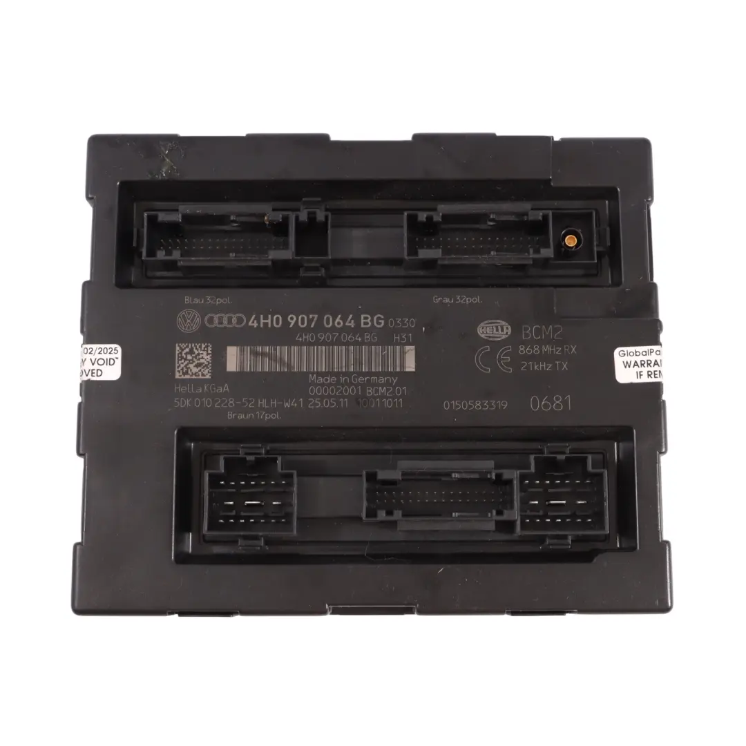 CGLC 177HP Motoreinheit ECU Kit BCM2 Schlüssel für Audi A6 C7 2.0 TDI mit Teilenummer 03L906018LA Audi A6 C7 2.0 TDI CGLC 177HP Motoreinheit ECU Kit BCM2 Schlüssel - SKU 03L906018LA-2 - Teilenummer 03L906018LA