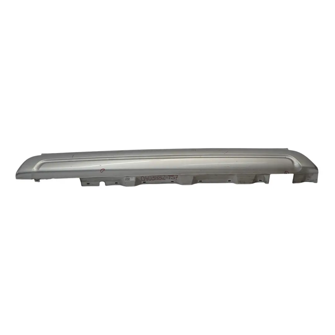 BMW X3 E83 Gonna Laterale M Sport Copri Soglia Destra Titansilber Argento - 354 - SKU 0403482-TS7 - Numero di parte 0403482