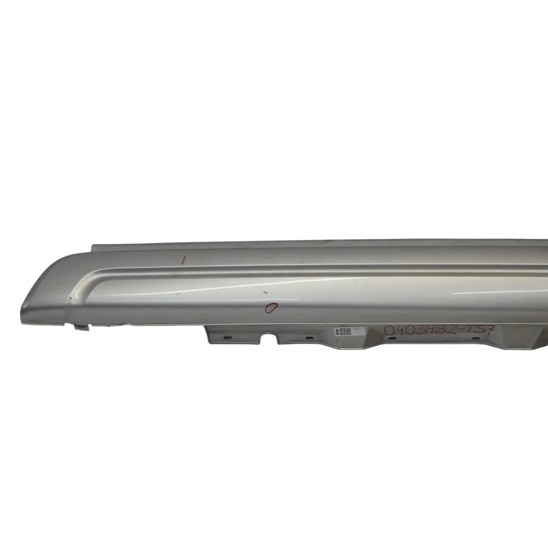 Side Skirt M Sport Door Sill Cover Right O/S Titansilber Silver - 354 to BMW X3 E83 with Part number 0403482 BMW X3 E83 Side Skirt M Sport Door Sill Cover Right O/S Titansilber Silver - 354 - SKU 0403482-TS7 - Part number 0403482