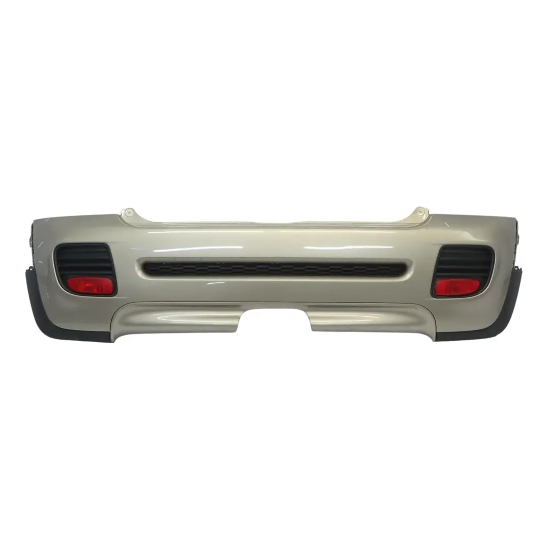 Bumper Trim JCW Aerokit Sparkling Silver Metallic - A60 to Mini R56 R57 Rear with Part number 0404110 Mini R56 R57 Rear Bumper Trim JCW Aerokit Sparkling Silver Metallic - A60 - SKU 0404110-SS - Part number 0404110