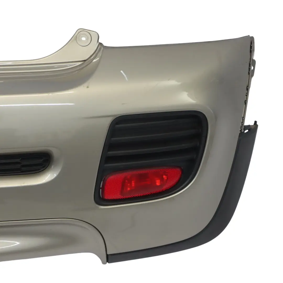 Mini R56 R57 Rear Bumper Trim JCW Aerokit Sparkling Silver Metallic - A60 - SKU 0404110-SS - Part number 0404110