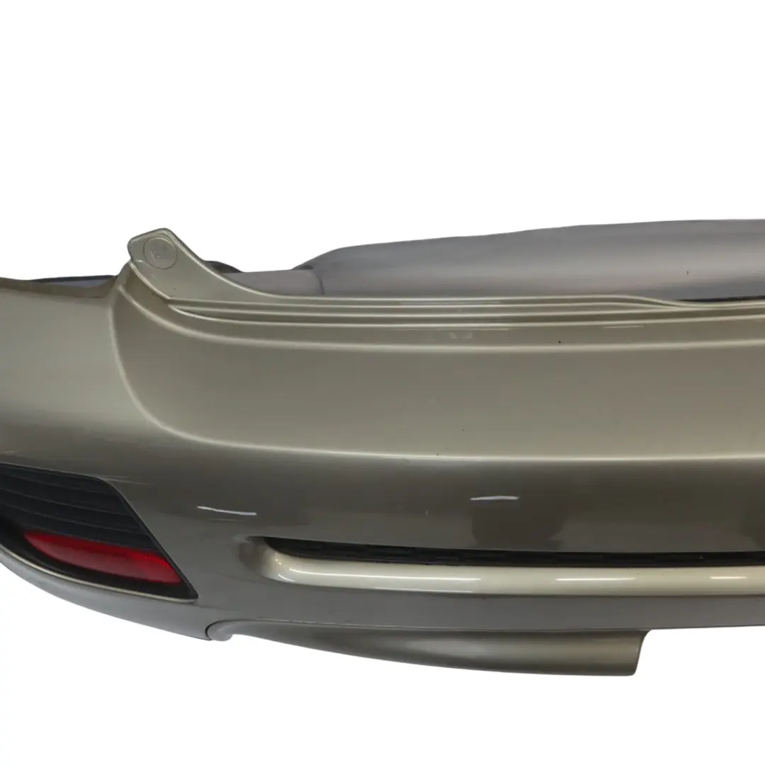 Mini R56 R57 Rear Bumper Trim JCW Aerokit Sparkling Silver Metallic - A60 - SKU 0404110-SS - Part number 0404110