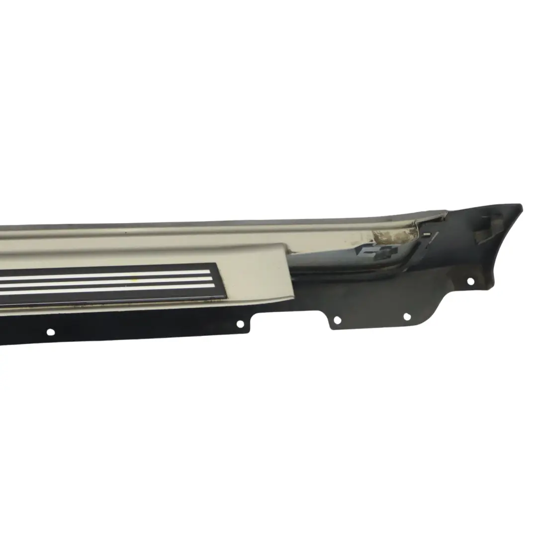 Mini Cooper R56 R57 JCW Left Door N/S Sill Skirt Side Trim Sparkling Silver A60 - SKU 0404115-SS - Part number 0404115