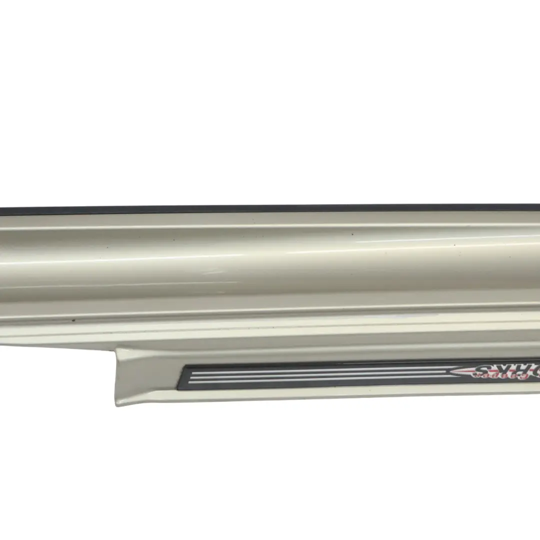 Mini Cooper R56 R57 JCW Garniture latérale de seuil gauche Sparkling Silver A60 - SKU 0404115-SS - Numéro de pièce 0404115