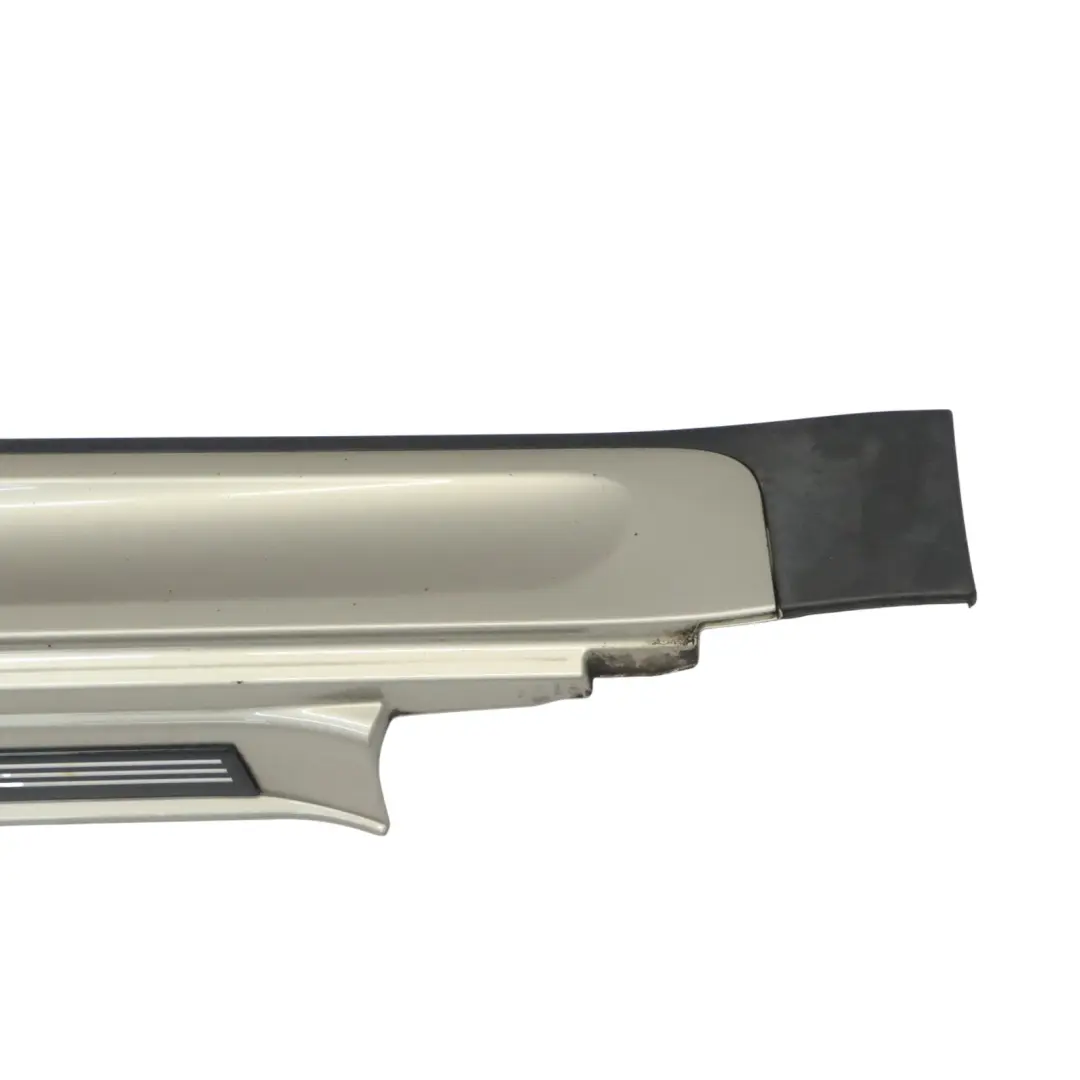 Schweller links Blende Sparkling Silver Silber - A60 für Mini Cooper R56 R57 JCW mit Teilenummer 0404115 Mini Cooper R56 R57 JCW Schweller links Blende Sparkling Silver Silber - A60 - SKU 0404115-SS - Teilenummer 0404115