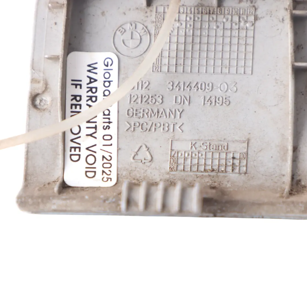 BMW X3 E83 LCI Hinten Stoßstange Klappe Abschleppöse Abdeckung Schwarz 2 - 668 - SKU 0420661-SCG - Teilenummer 0420661