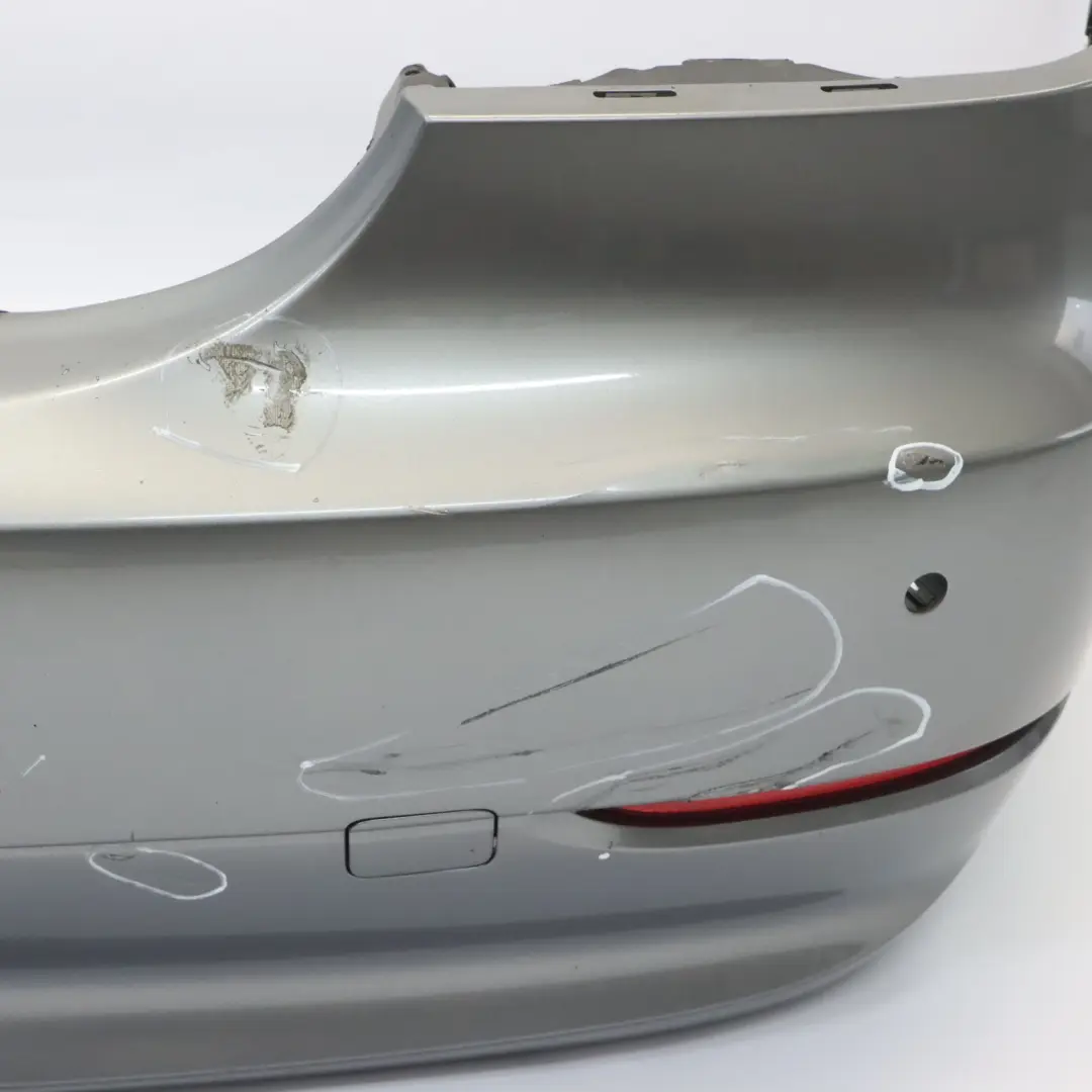 BMW E60 LCI Saloon Rear Bumper PDC Spacegrau Space Grey Metallic - A08 - SKU 0422349-SCG - Part number 0422349