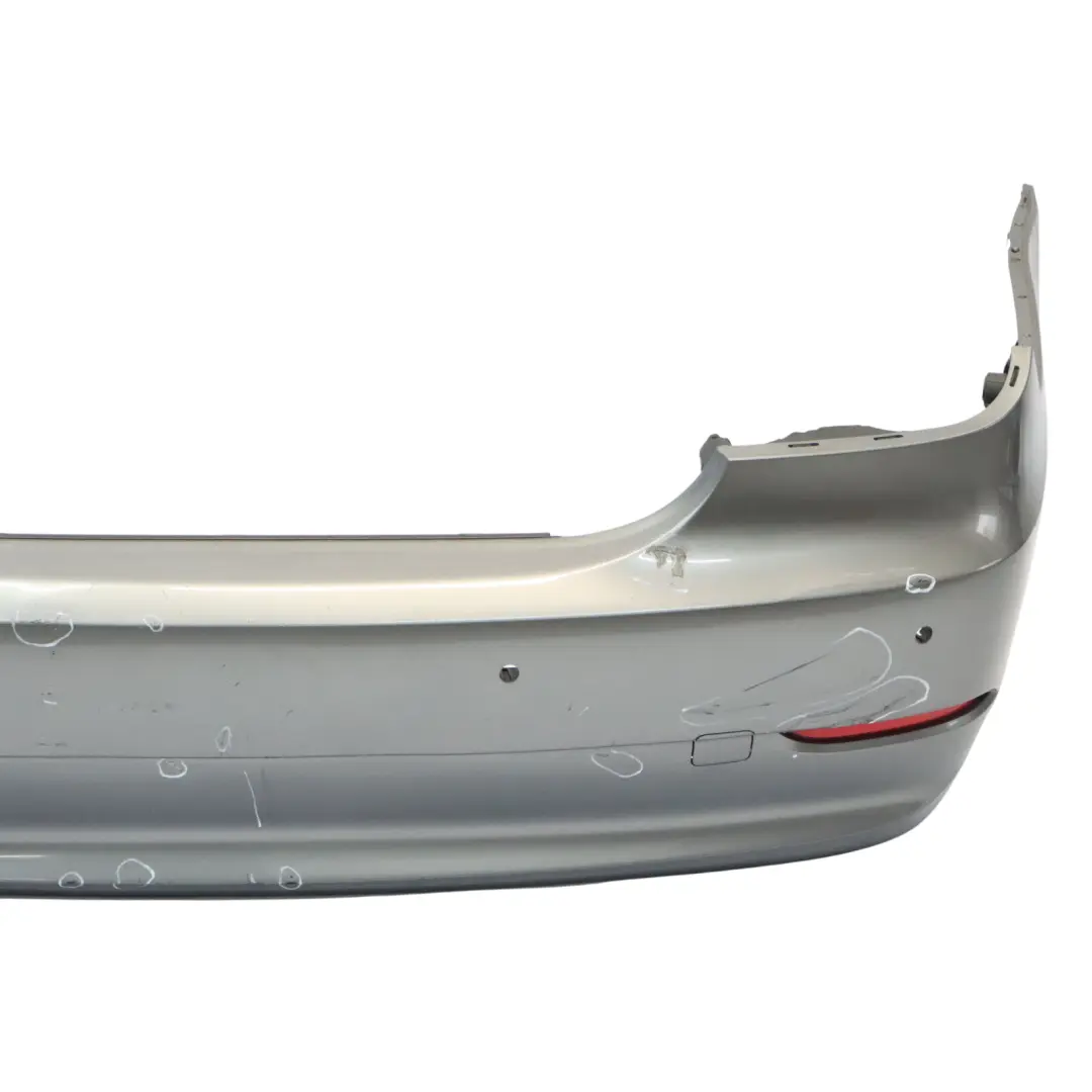 Bumper PDC Spacegrau Space Grey Metallic - A08 to BMW E60 LCI Saloon Rear with Part number 0422349 BMW E60 LCI Saloon Rear Bumper PDC Spacegrau Space Grey Metallic - A08 - SKU 0422349-SCG - Part number 0422349