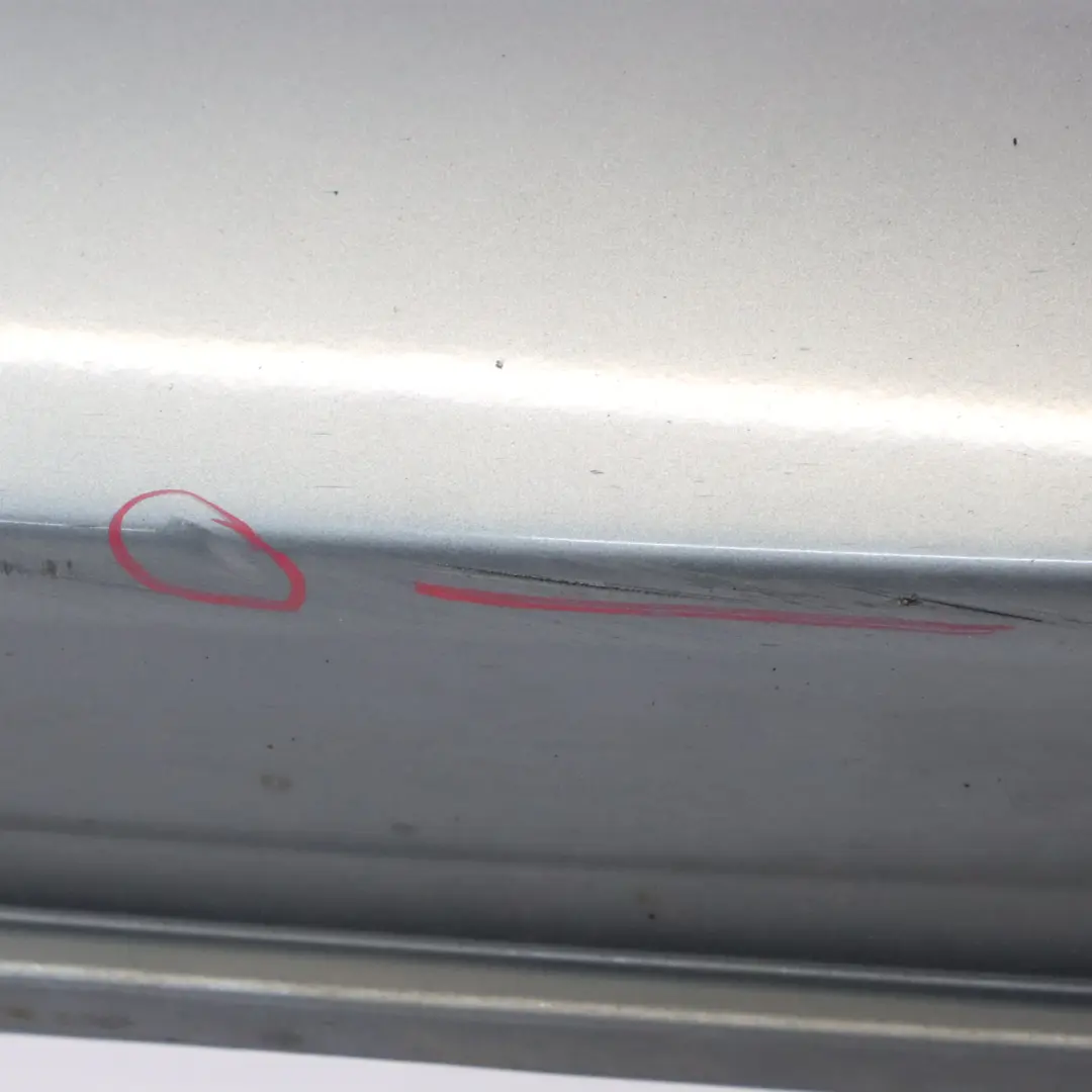 Door Sill Cover Side Skirt Left N/S Spacegrau Grey - A52 to BMW E60 E61 LCI with Part number 0422464 BMW E60 E61 LCI Door Sill Cover Side Skirt Left N/S Spacegrau Grey - A52 - SKU 0422464-SCG - Part number 0422464