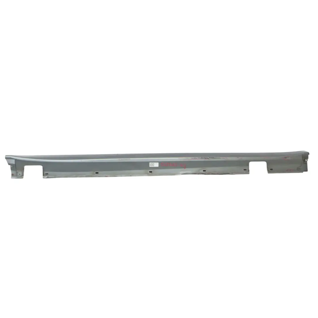 BMW E60 E61 LCI Door Sill Cover Side Skirt Right O/S Spacegrau Grey - A52 - SKU 0422465-SCG - Part number 0422465