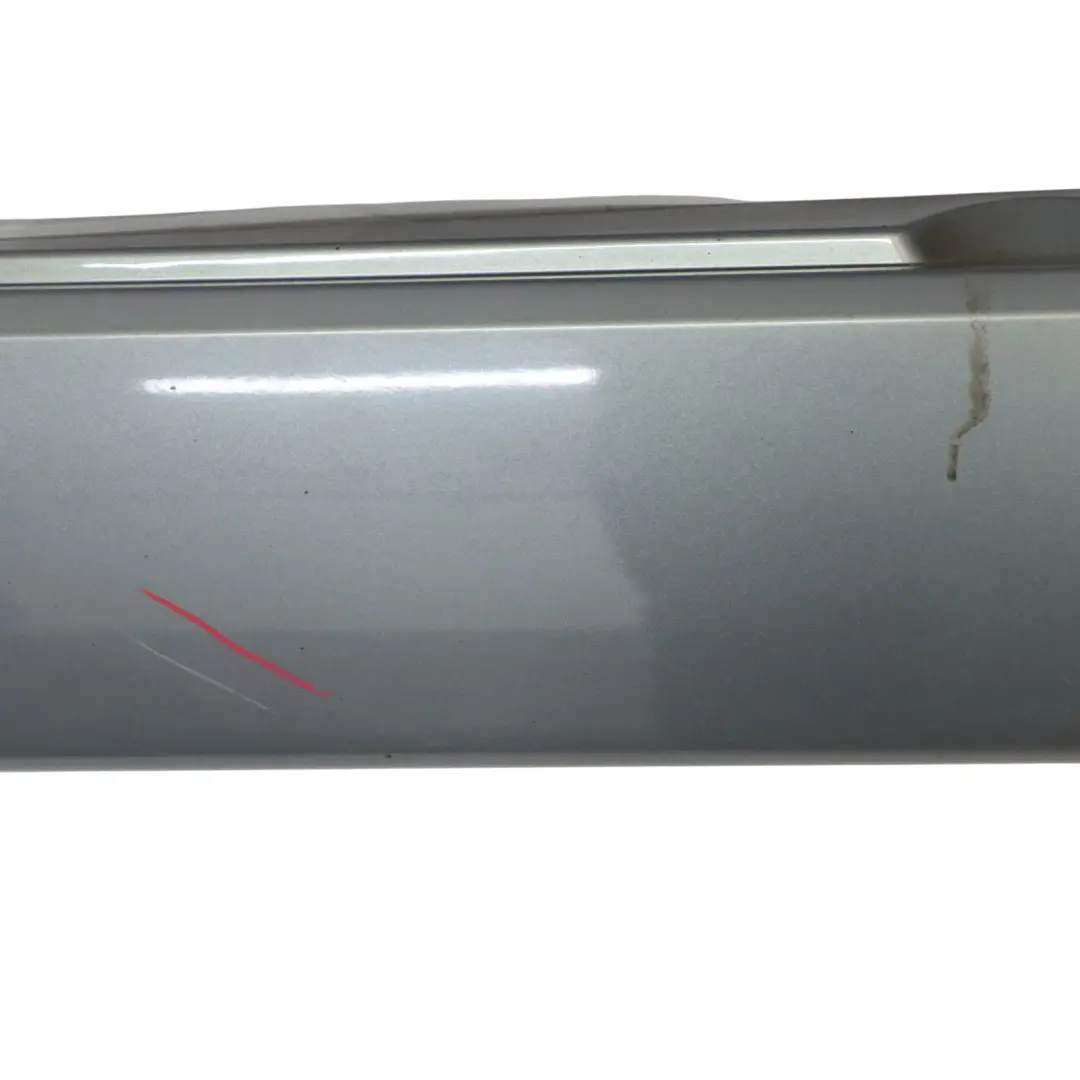 BMW E60 E61 LCI Door Sill Cover Side Skirt Right O/S Spacegrau Grey - A52 - SKU 0422465-SCG - Part number 0422465