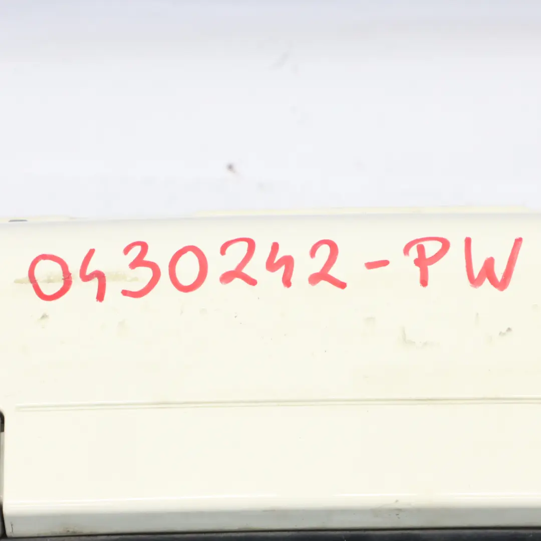 Front Bumper Trim Panel Pepper White - 850 to Mini Cooper S R55 R56 R57 with Part number 0430242 Mini Cooper S R55 R56 R57 Front Bumper Trim Panel Pepper White - 850 - SKU 0430242-PW - Part number 0430242