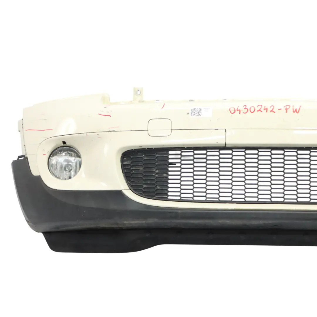 Front Bumper Trim Panel Pepper White - 850 to Mini Cooper S R55 R56 R57 with Part number 0430242 Mini Cooper S R55 R56 R57 Front Bumper Trim Panel Pepper White - 850 - SKU 0430242-PW - Part number 0430242