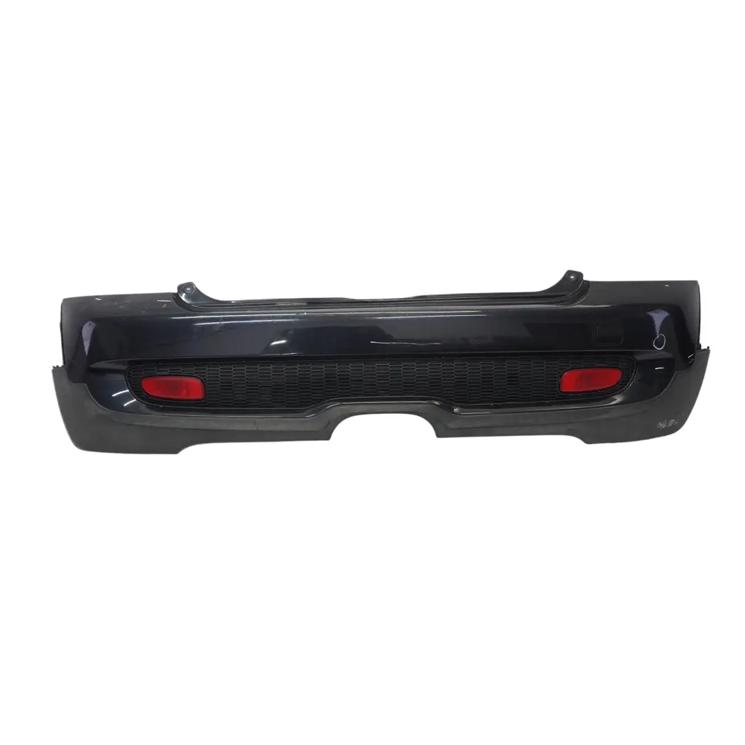 Mini Cooper S R56 R57 Complete Rear Bumper Trim Panel Astro Black Metallic - A25 - SKU 0430252-ASB1 - Part number 0430252