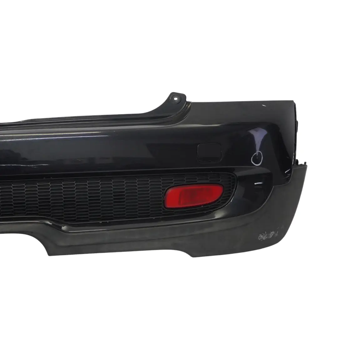 Mini Cooper S R56 R57 Complete Rear Bumper Trim Panel Astro Black Metallic - A25 - SKU 0430252-ASB1 - Part number 0430252