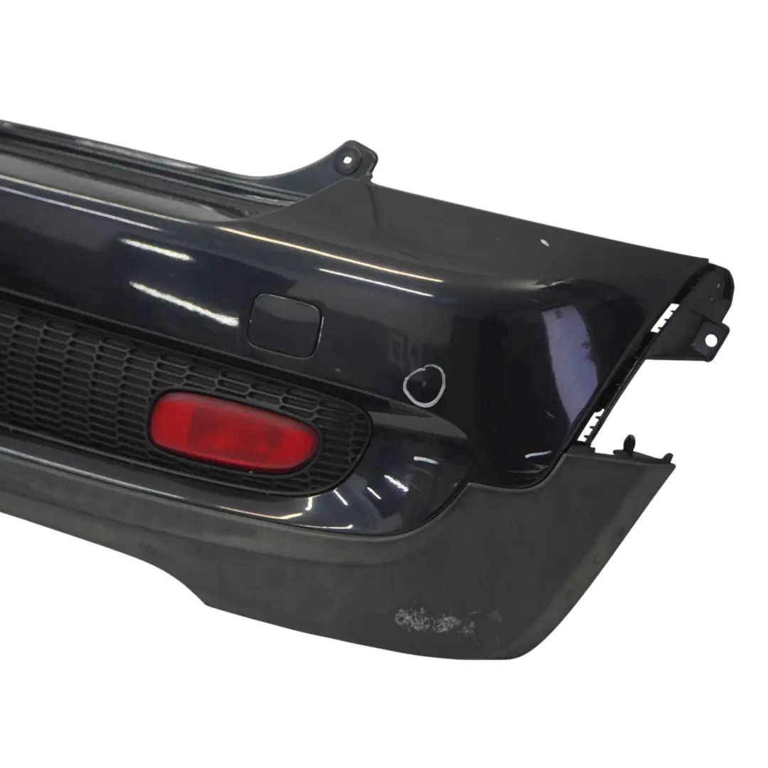 Mini Cooper S R56 R57 Complete Rear Bumper Trim Panel Astro Black Metallic - A25 - SKU 0430252-ASB1 - Part number 0430252