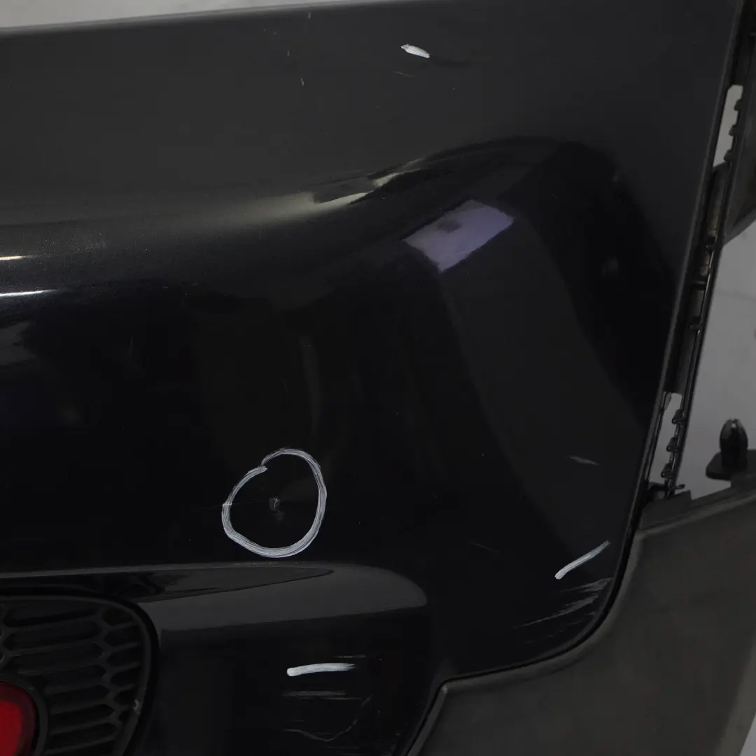 Mini Cooper S R56 R57 Complete Rear Bumper Trim Panel Astro Black Metallic - A25 - SKU 0430252-ASB1 - Part number 0430252
