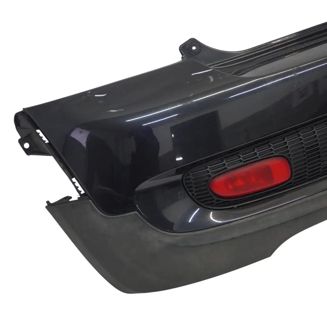 Mini Cooper S R56 R57 Complete Rear Bumper Trim Panel Astro Black Metallic - A25 - SKU 0430252-ASB1 - Part number 0430252