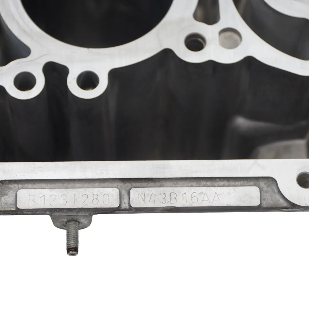 BMW E81 E87 LCI E90 E91 E92 N43 N43B16AA Petrol Engine Block 7552789 - SKU 0439179 - Part number 0439179