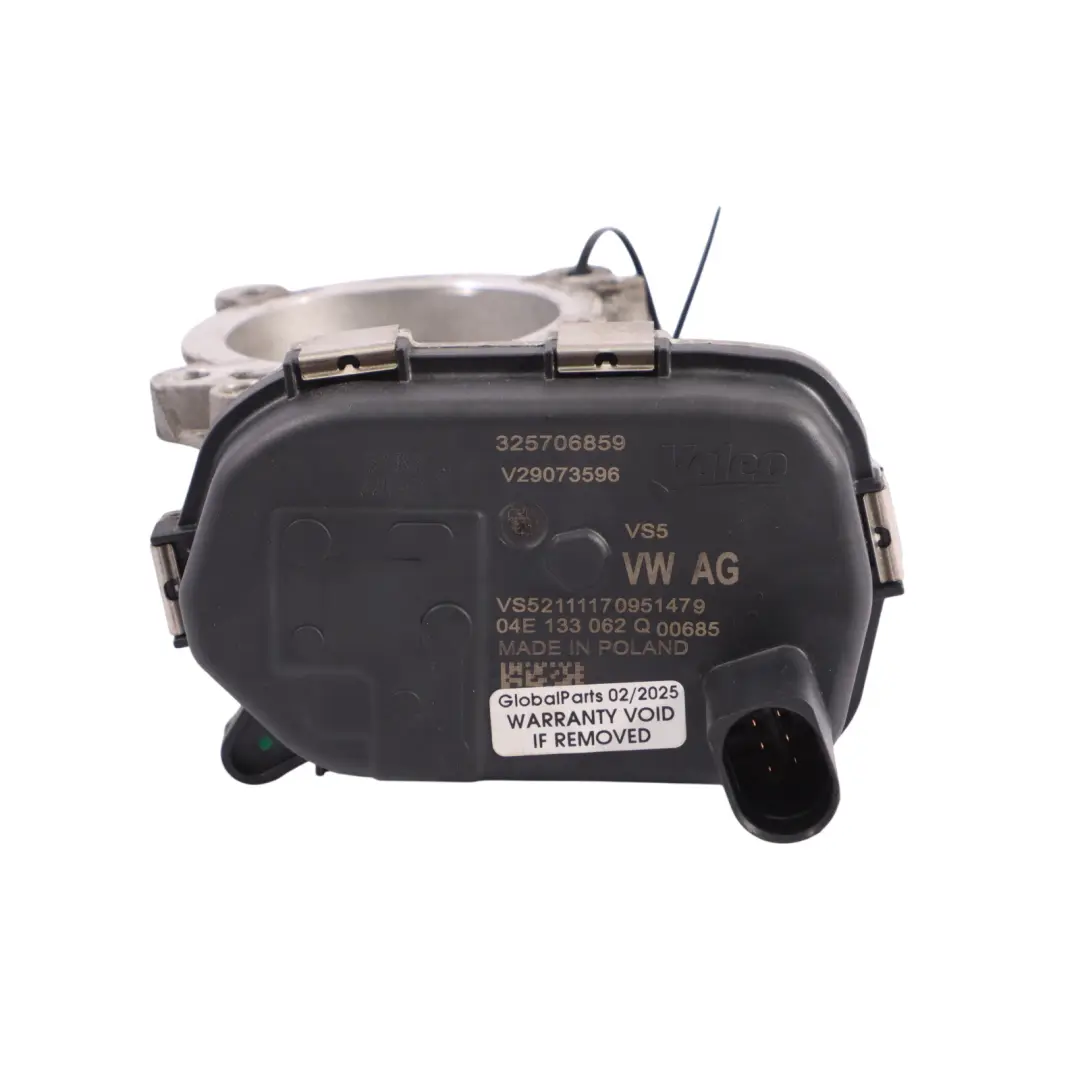 Throttle Valve Body to Volkswagen Golf SV Audi A3 8V 1.5 TSI TFSI with Part number 04E133062Q Volkswagen Golf SV Audi A3 8V 1.5 TSI TFSI Throttle Valve Body - SKU 04E133062Q - Part number 04E133062Q