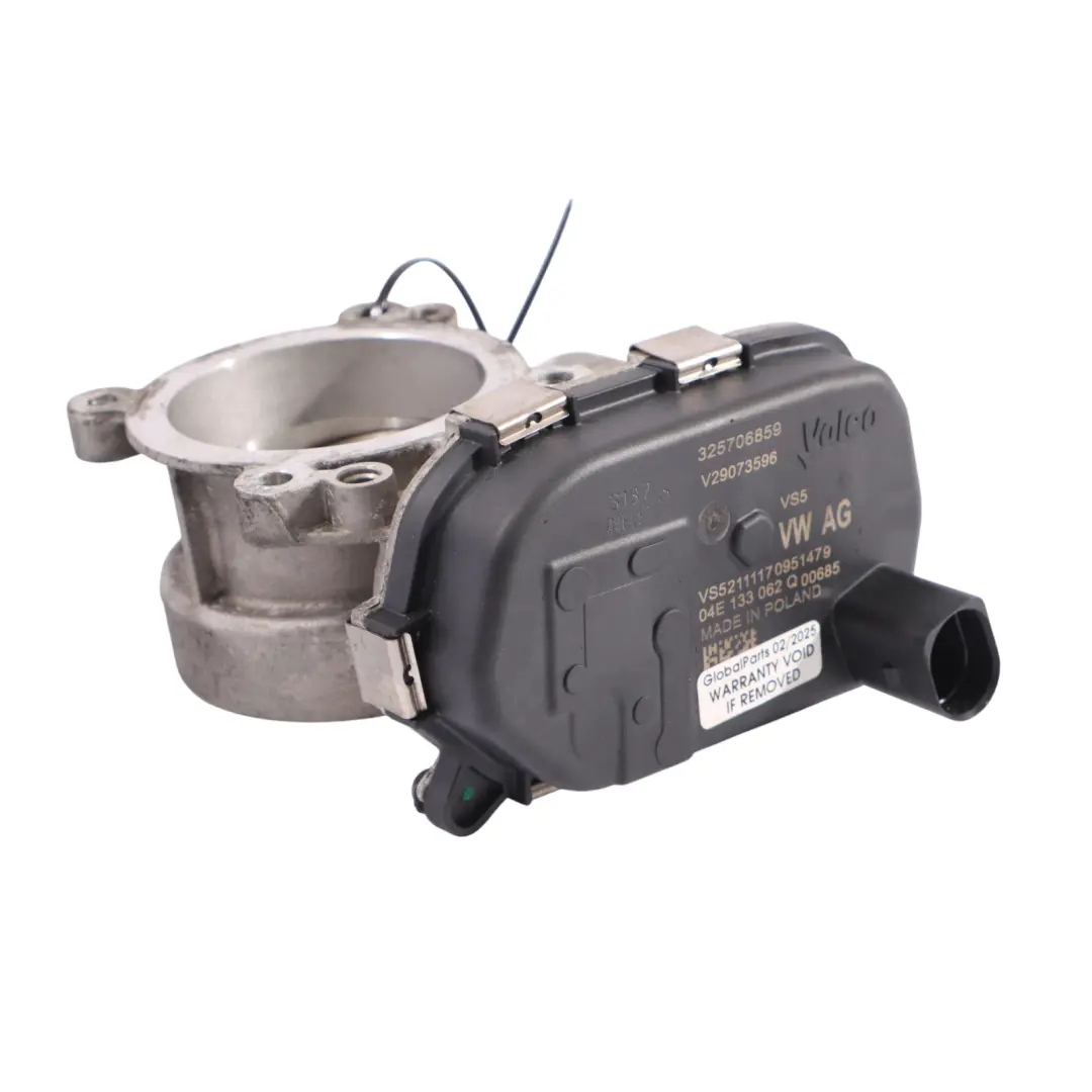 Throttle Valve Body to Volkswagen Golf SV Audi A3 8V 1.5 TSI TFSI with Part number 04E133062Q Volkswagen Golf SV Audi A3 8V 1.5 TSI TFSI Throttle Valve Body - SKU 04E133062Q - Part number 04E133062Q