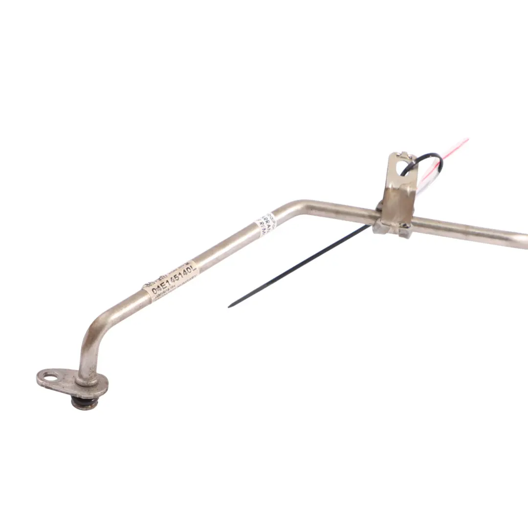 Oil Feed Pipe Line to Volkswagen Golf SV Audi A3 8V 1.5 TSI TFSI Turbo with Part number 04E145140L Volkswagen Golf SV Audi A3 8V 1.5 TSI TFSI Turbo Oil Feed Pipe Line - SKU 04E145140L - Part number 04E145140L