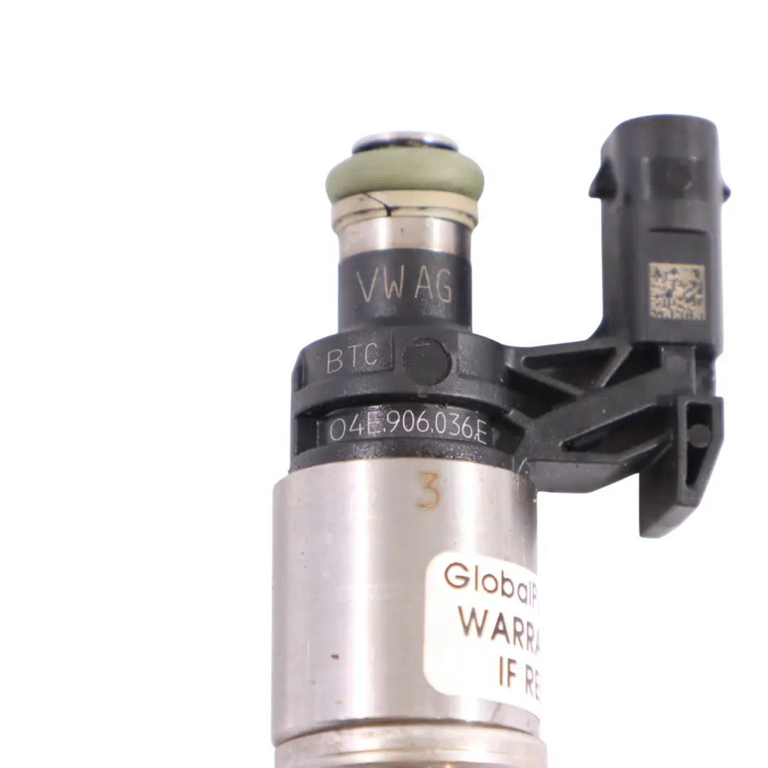 Injector Petrol 1.4 TSI Audi Seat Skoda Volkswagen to Fuel with Part number 04E906036E Fuel Injector Petrol 1.4 TSI Audi Seat Skoda Volkswagen - SKU 04E906036E - Part number 04E906036E