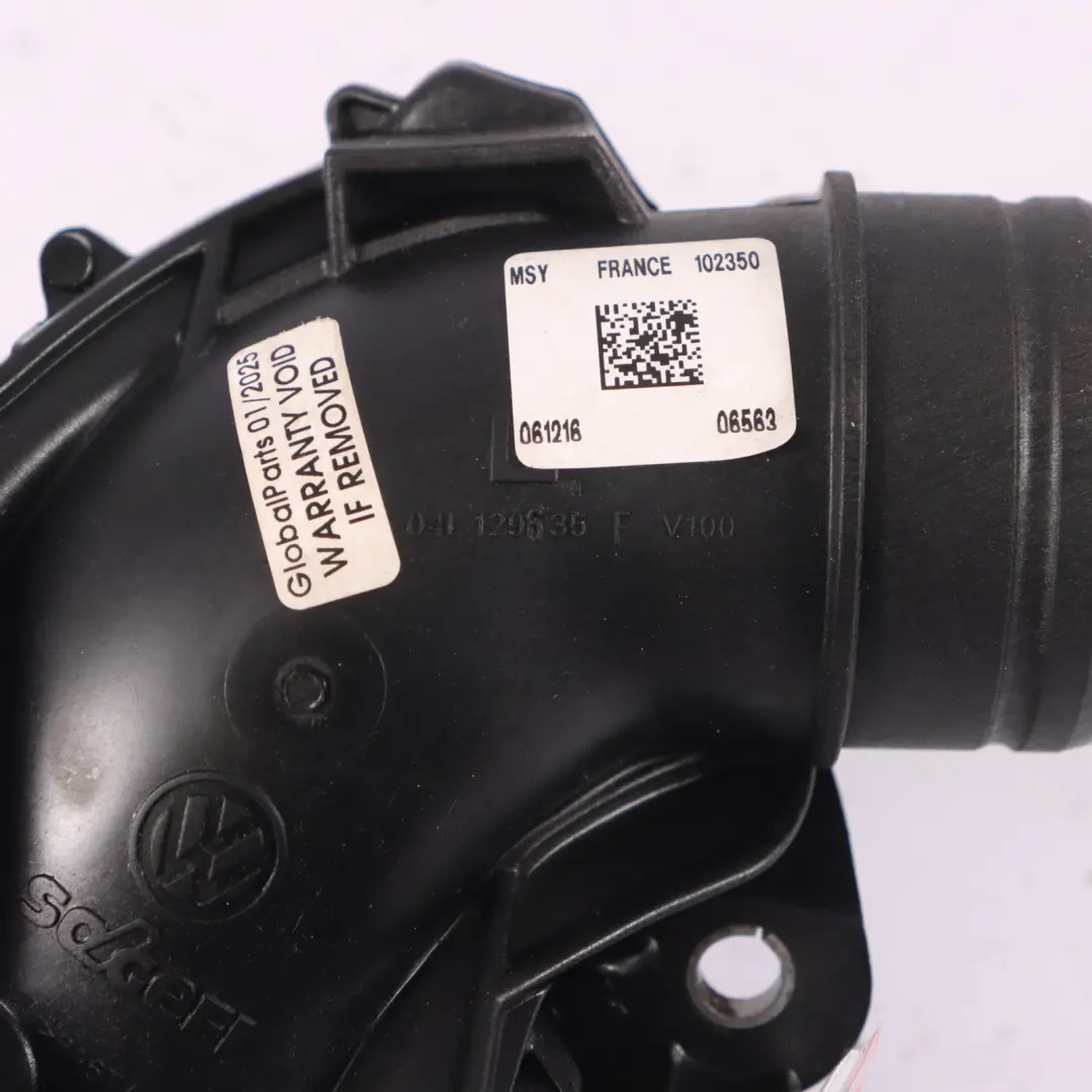 Manguera de conexión de admisión aire diésel DETA para Audi A4 B9 2.0 TFSI con número de pieza 04L129635F Audi A4 B9 2.0 TFSI Manguera de conexión de admisión aire diésel DETA - SKU 04L129635F - Número de pieza 04L129635F