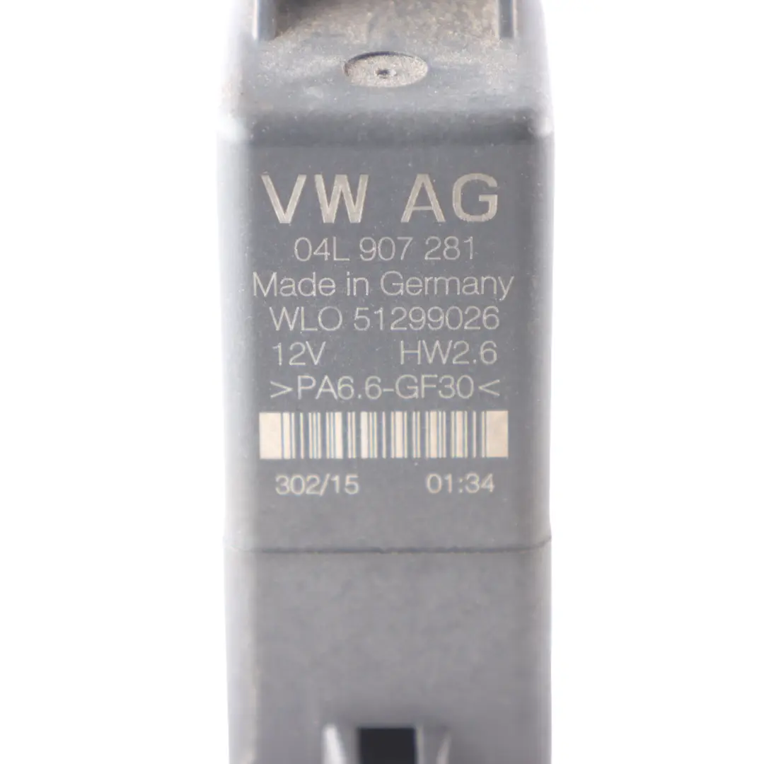 Glow Plug Relay Module to Audi Q3 8U 1.6 TDI with Part number 04L907281 Audi Q3 8U 1.6 TDI Glow Plug Relay Module - SKU 04L907281 - Part number 04L907281