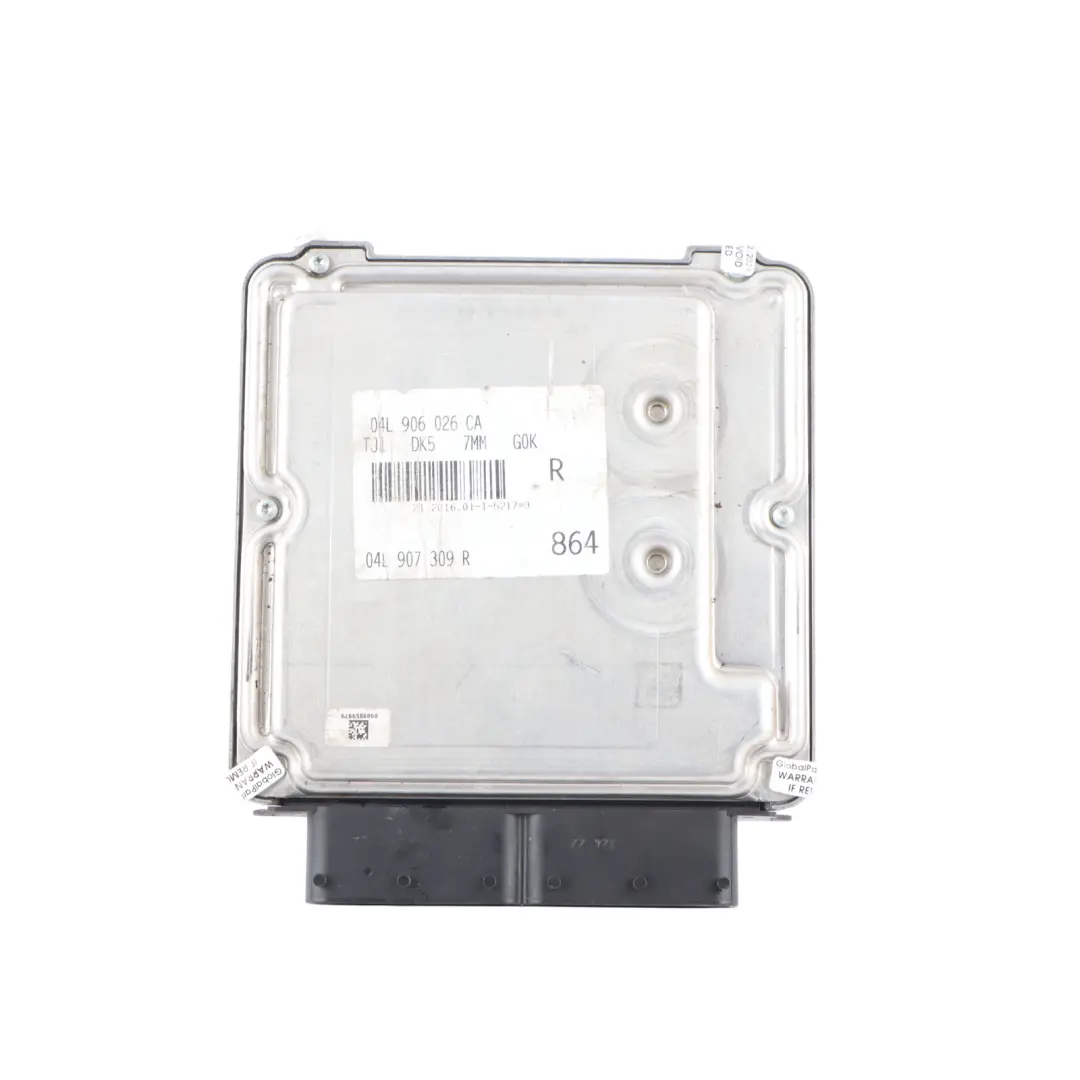 Audi A3 8V 1.6 TDI 110HP DBKA Engine ECU Kit Ignition + Key Manual - SKU 04L907309R-1 - Part number 04L907309R