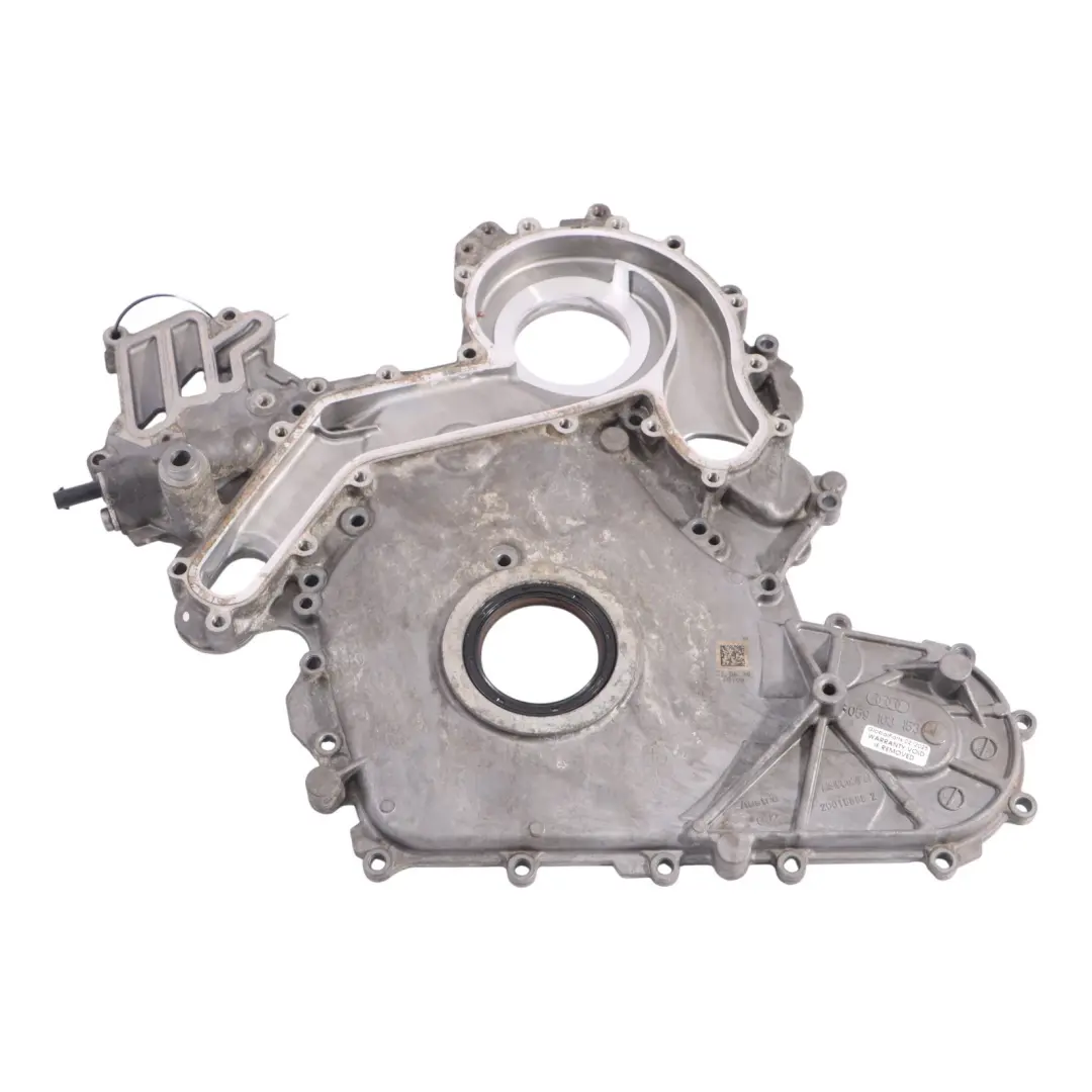 Audi A7 4G 3.0 TDI V6 Engine Timing Case Chain Box Cover Plate Lower - SKU 059103153CJ - Part number 059103153CJ
