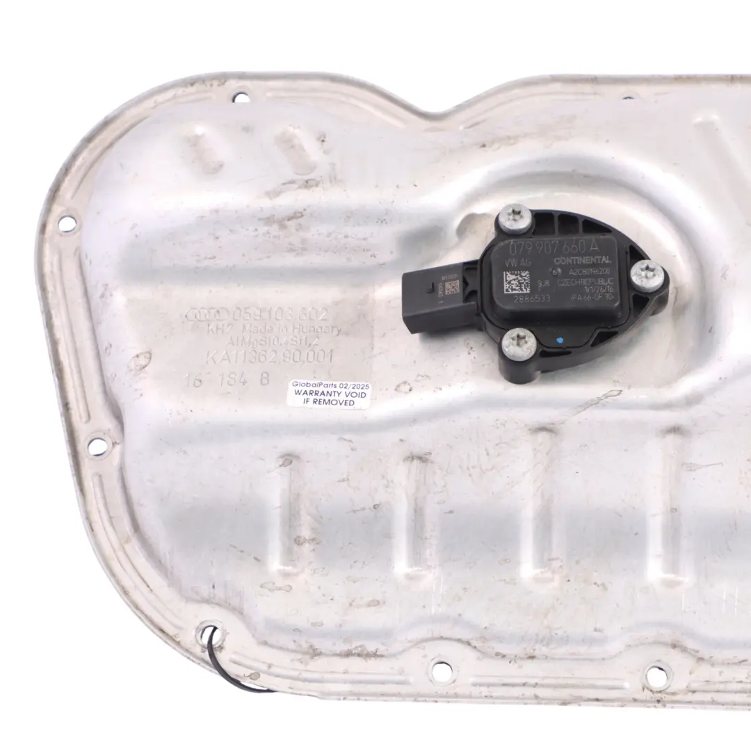 Audi A7 4G 3.0 TDI V6 CZVA Diesel Engine Top Upper Part Oil Pan Sump - SKU 059103602AM - Part number 059103602AM