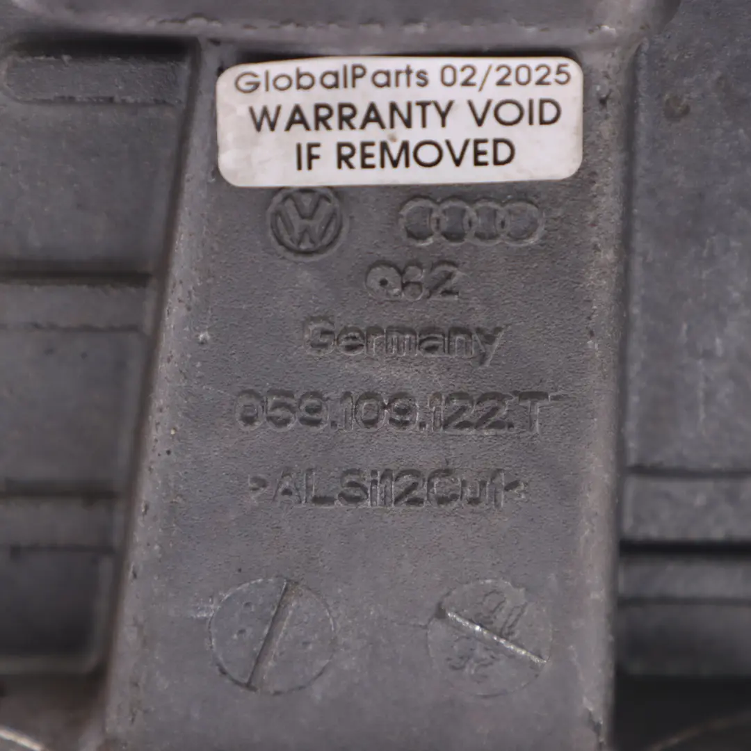 Audi A7 4G8 3.0 TDI Hinterer Motor Zylinderkopf Endplatte Abdeckung - SKU 059109122T - Teilenummer 059109122T