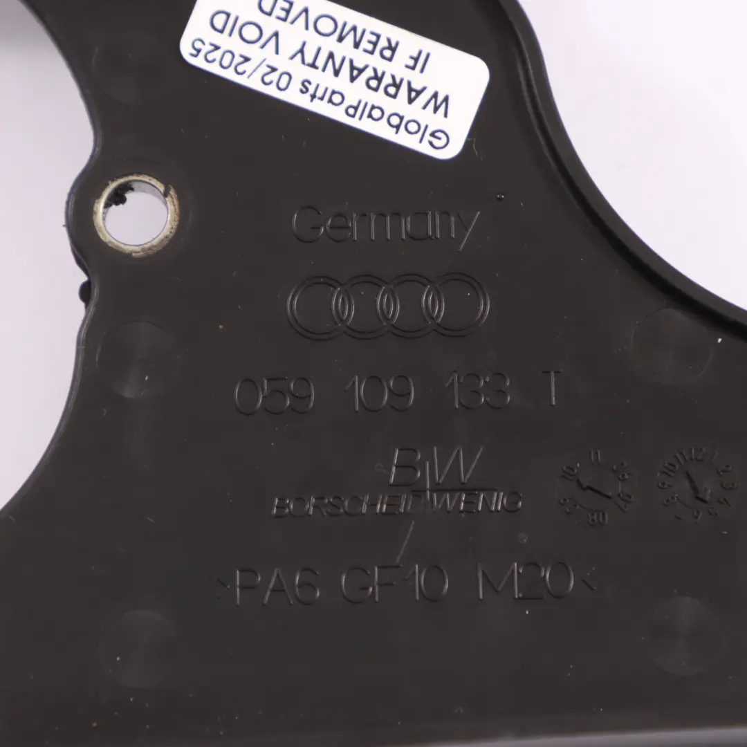 Zahn Riemen Abdeckung Verkleidung Audi Q5 8R 3.0 TDI - SKU 059109133T - Teilenummer 059109133T