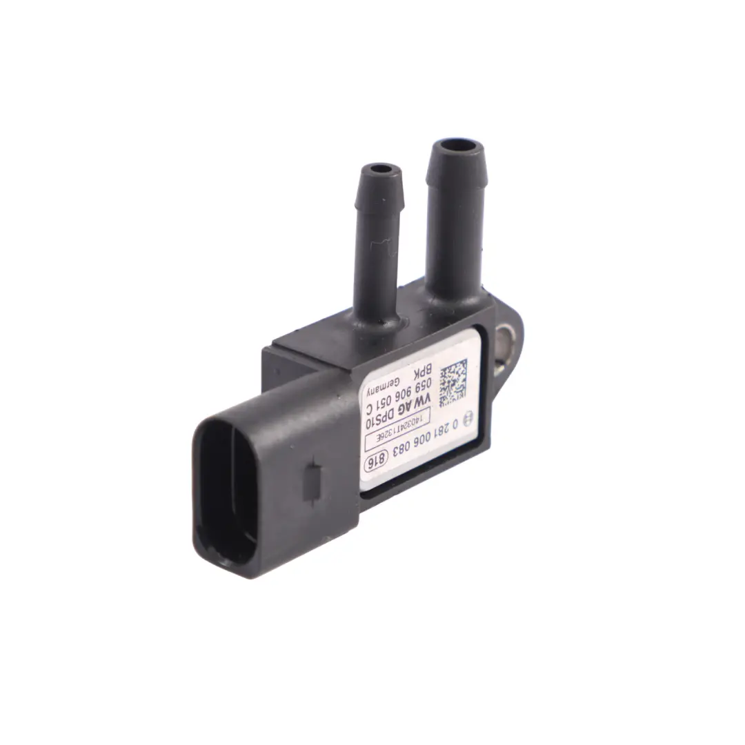 VW Audi Skoda Exhaust Pressure Sensor DPF Particulate Filter Sensor - SKU 059906051C - Part number 059906051C